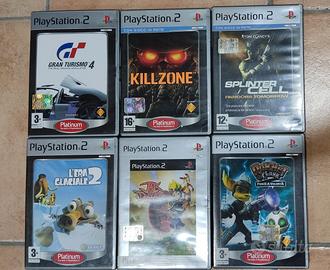 lotto giochi Playstation 2 ps2 platinum