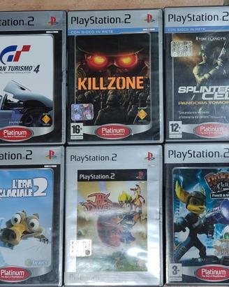 lotto giochi Playstation 2 ps2 platinum