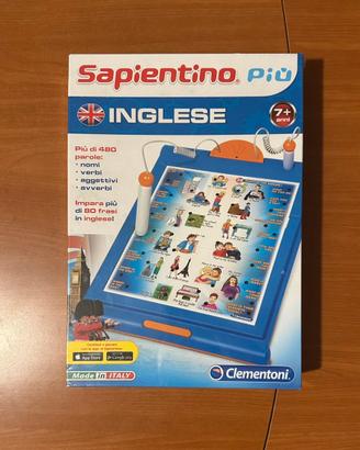 Clementoni Sapientino Più Inglese NUOVO