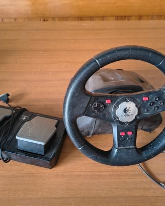volante joystick e pedaliera 