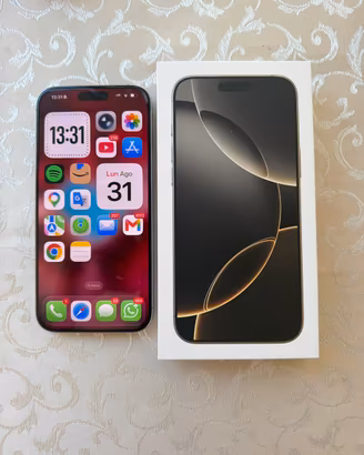 IPHONE 16 PRO MAX con Apple Care +