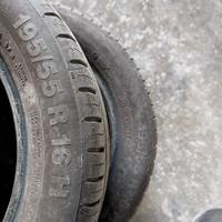 195/55 R16 H Set di 3 gomme più  una  da riparare.