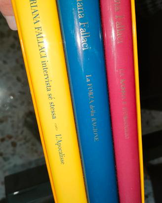 TRILOGIA Oriana Fallaci cofanetto