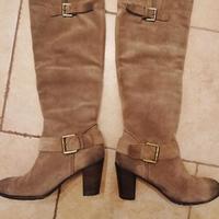 Stivali donna in vero camoscio n. 38 ((zerodb)