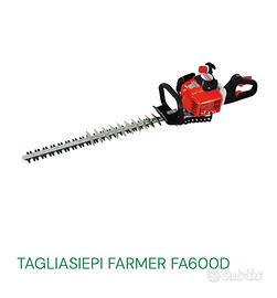 Tagliasiepi a scoppio Farmer FA600D – Usato 3–4 vo