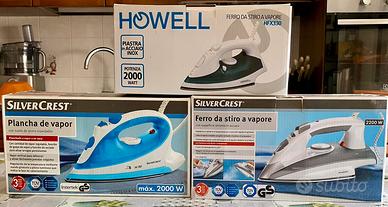 3 ferri da stiro a vapore