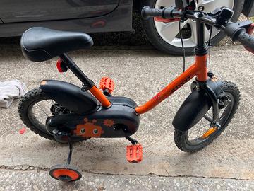 14 Pollici Bici Btwin Bimbo Cavalletto Laterale Per Bici Bambini BTWIN Da  14 Pollici