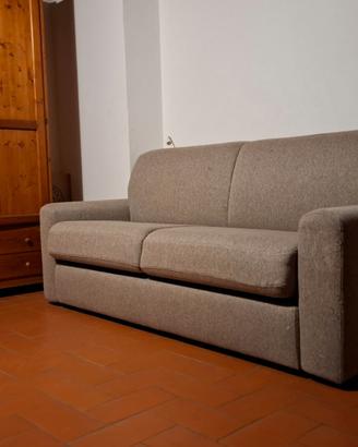 Divano letto grigio matrimoniale, Poltrone e Sofà