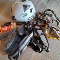 attrezzatura ferrata arrampicata