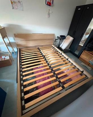 Letto matrimoniale contenitore