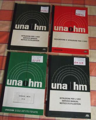 MANUALI  UNAOHM
