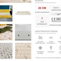 Materasso matrimoniale Permaflex Premium