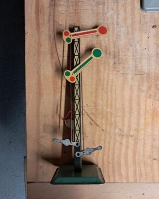 Accessori trenini in latta anni 50