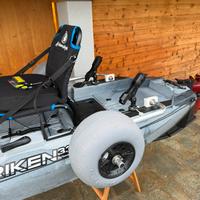 Carrello ruote retrattili per Kayak