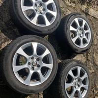 Cerchi Alfa Romeo Giulietta con gomme inv. nexen