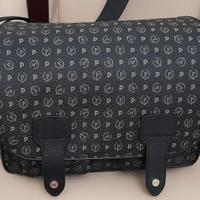 Borsa Pollini Heritage Logo Classic nero/vitello