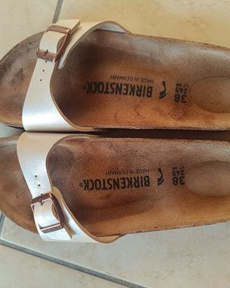 Birkenstock nuove n. 38 color perla