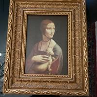 Quadro dama con ermellino  Leonardo da Vinci 