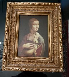 Quadro dama con ermellino  Leonardo da Vinci 