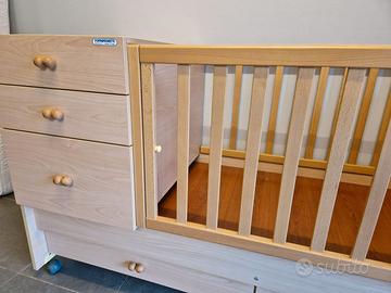 Lettino Foppapedretti che cresce col bambino