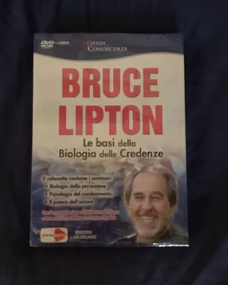 DVD + Libro Bruce Lipton nuovo