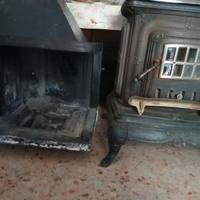 Stufa e camino da incasso in ghisa