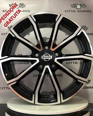 Cerchi in lega Nissan Juke Qashqai x-Trail Leaf da