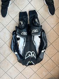 Tuta moto pelle intera berik taglia 52 M
