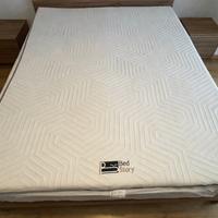 Topper Matrimoniale in memory Bed story