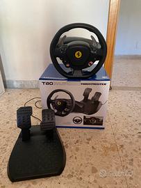 Volante con pedali ferrari playstation