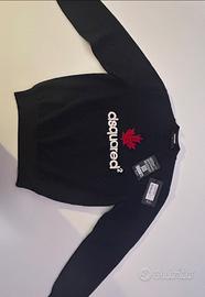 Maglione dsquared 2 nero taglia L  bambino 10 anni
