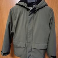 Giacca Bimbo 6-8 anni anti vento anti acqua