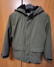 Giacca Bimbo 6-8 anni anti vento anti acqua