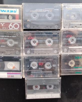 audio cassette usate