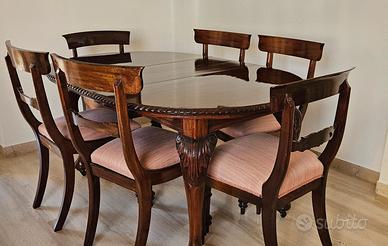 tavolo inglese fine 800