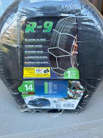 Catene auto r9 misura 14  cerchi da 16 a 20