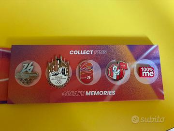 Pins collezione Milano-Cortina 2026