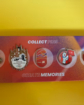 Pins collezione Milano-Cortina 2026
