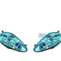 FARI PER FIAT GRANDE PUNTO 05-08 ANGEL EYES FONDO 