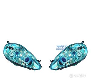 FARI PER FIAT GRANDE PUNTO 05-08 ANGEL EYES FONDO 