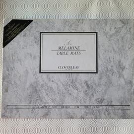 Set 6 tovagliette in melamina inglesi