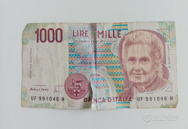 banconota mille lire