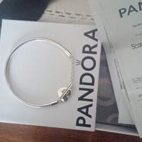 bracciale pandora cm 19 con certificato e garanzia