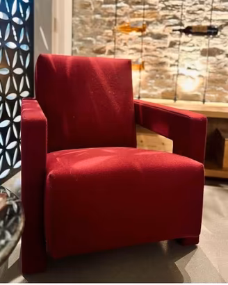 CASSINA UTECHT 637 NUOVA in Lana Bordeaux VINACCIA