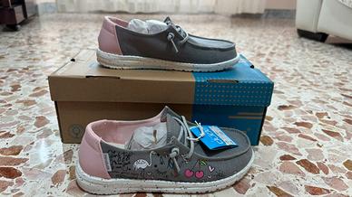 Hey Dude Wendy kids Doodle Grey