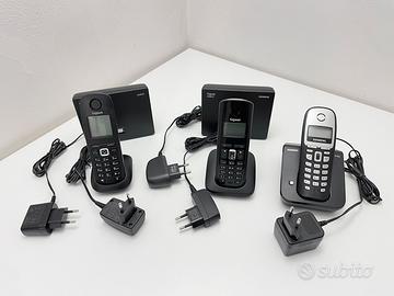 4 Telefoni fissi cordless Siemens Gigaset VOIP