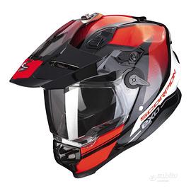 SCORPION EXO ADF-9000 AIR TRAIL NERO/ROSSO – TG. M