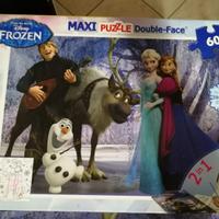 PUZZLE Frozen Disney Lisciani 60pz 2 in 1