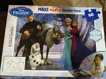 PUZZLE Frozen Disney Lisciani 60pz 2 in 1