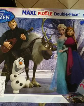 PUZZLE Frozen Disney Lisciani 60pz 2 in 1